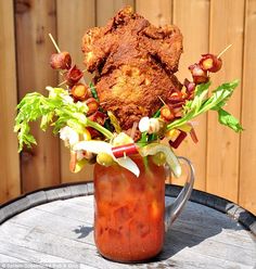 Sobelman's Pub & Grill $50 Bloody Mary helps feed the hungry in more ways than one. via Daily Mail