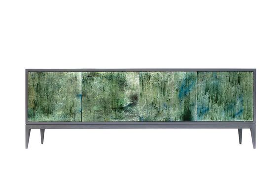 Shimmering green Milano Mystic Buffet from Ercole Home