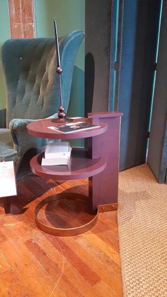 Angie 3 Hickory Chair Accent Table