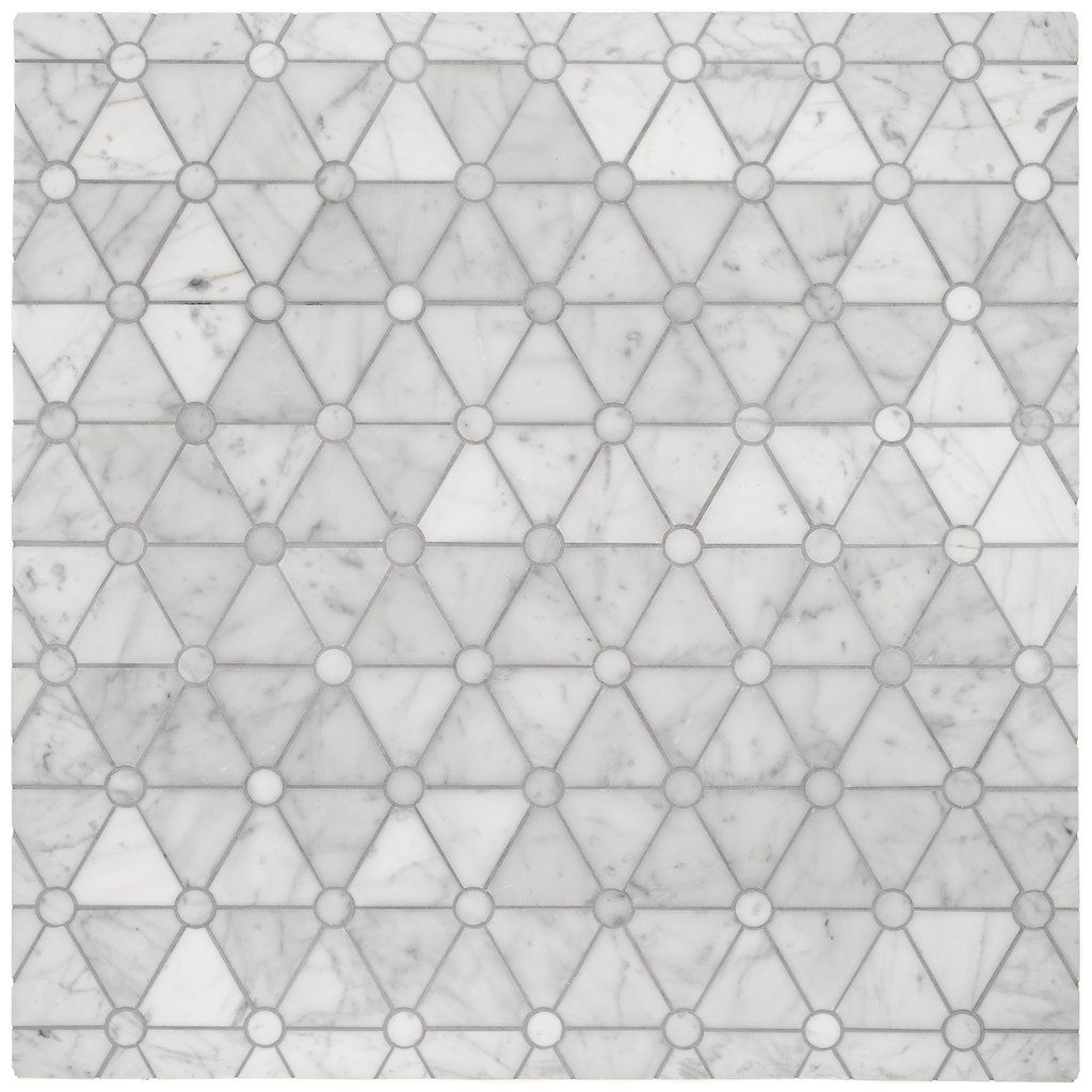 Aquilinea Parasol Mosaic tile by Waterworks.