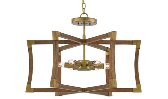 We Want It Currey & Co Bastian Semi Flush Mount