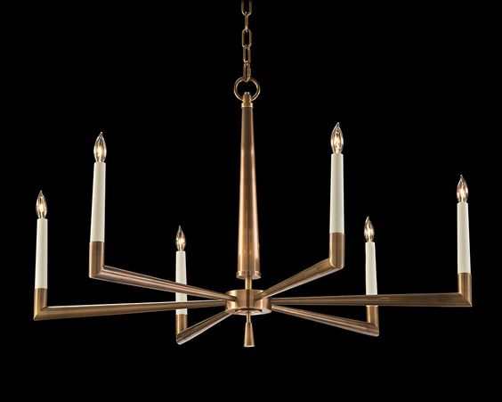 We Want It John Richard Modern Six Light Chandelier