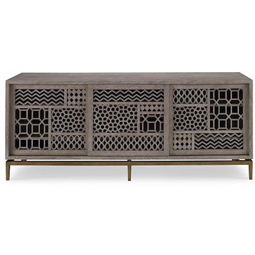 The Tito cabinet from Mr. Brown Home is a stylish option for AV equipment. We spotted this beauty at High Point Market a year or two ago and STILL want it -- time to pull the trigger!